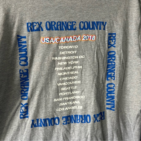 Rex Orange County Official Tour Merch 2018 - Picture 3 of 6